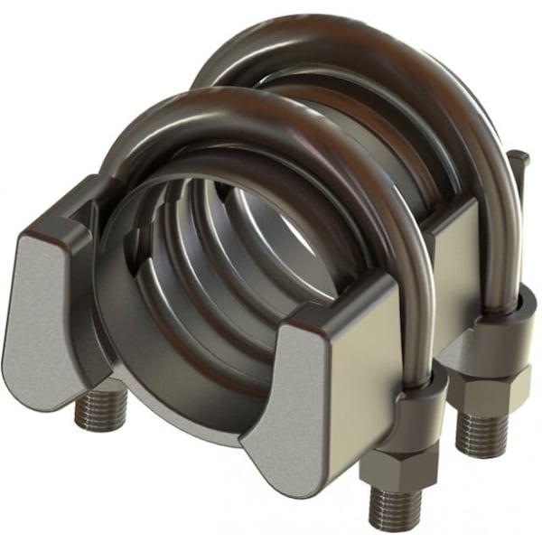 Campbell Fittings 2 11/32" Double U-Bolt Clamp IC-8 - main